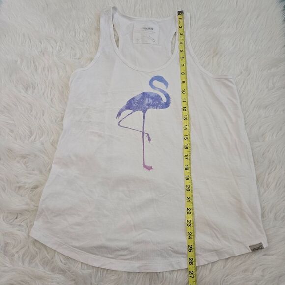 CARILOHA Bamboo Flamingo Athletic Tank Size Large - Picture 8 of 9